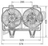 DENSO DER01016 Fan, radiator